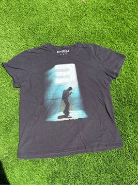 Black Eminem Graphic T-Shirt